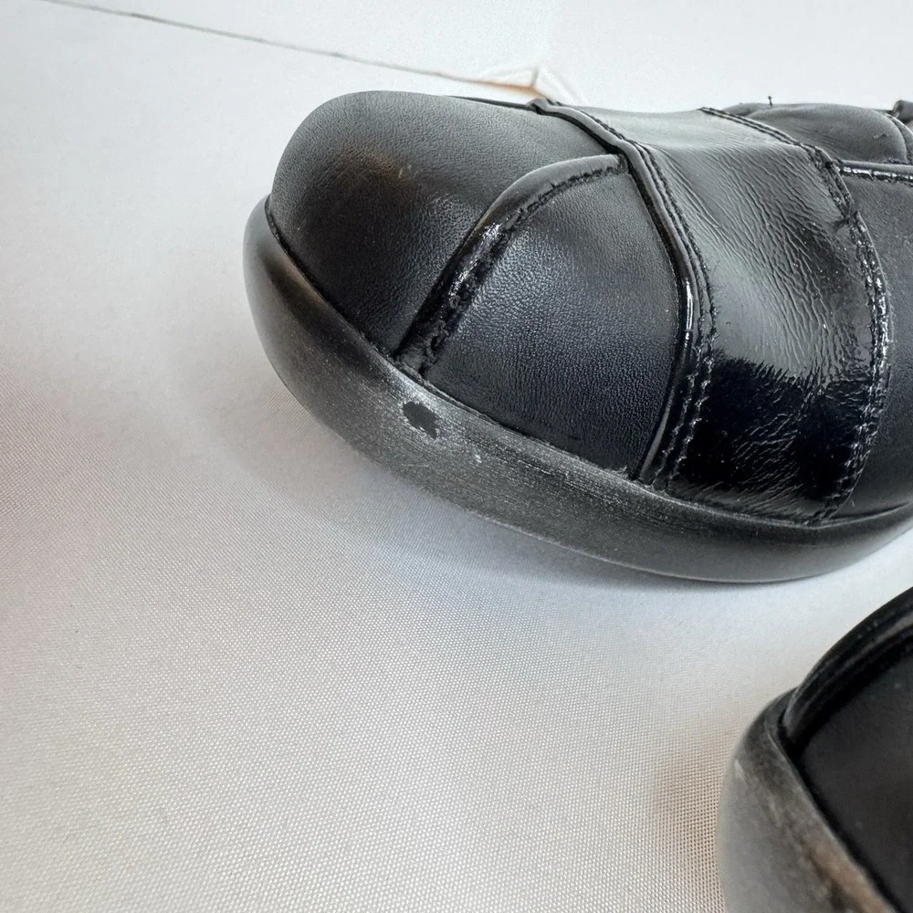 Naot Shoes Womens 38 Casual Slip On‎ Loafers Comfort Black Leather US 7 Flats